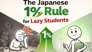 The Japanese 1% Rule That Makes Studying Feel Effortless