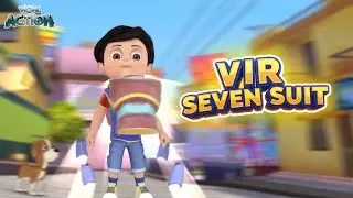 Vir The Robot Boy | Vir Ka Robo Boy Wala Avatar | Vir Seven Suit Compilation | Wow Action