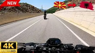 INSANE Road Trip: Macedonia to Albania on Motorcycles! PART1