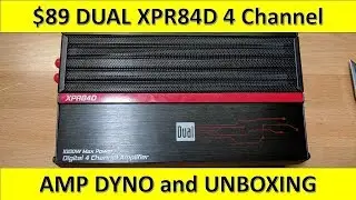 Усилитель на 4 канала за 89 долларов от Walmart: тест-драйв и распаковка усилителя Dual XPR84D.