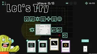 Let's Try Shapebreaker : New Tower Defense Roguelike Deckbuilder