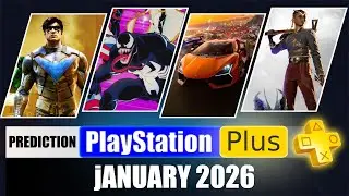 PS PLUS ЯНВАРЬ 2026 Прогноз БЕСПЛАТНЫХ ИГР для PS4/PS5 в PS+ ЯНВАРЬ Ежемесячные игры 2026
