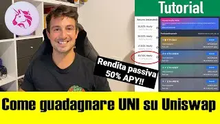 UNISWAP: 2 metodi per GUADAGNARE UNI 🦄 (Yield Farming)