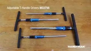 Handyman Adjustable T-Handle Drivers
