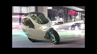 Self-balancing Motorcycle of The Future By Lit Motors || Lit Motors C1 Most Unique Amazing Bike