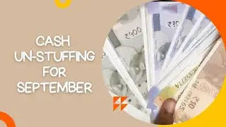Cash Envelope Unstuffing for September 2022 || Cash stuffing India || money in rupees || Saving ||