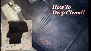 How To Deep Clean Floor Mats In Real Time! 2014 Dodge Charger R/T 100th Anniversary Car