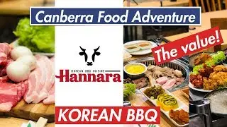 We try Korean BBQ Buffet | Hannara Korean BBQ | what to do in Canberra
