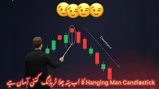 Hanging Man Candle Explained | Trend Reversal Ka Signal | Forex & Stock Trading Urdu/Hindi