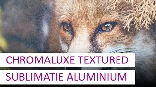 Chromaluxe textured aluminium sublimatie foto panelen