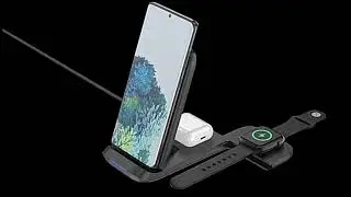 Складная беспроводная зарядка Techmarket