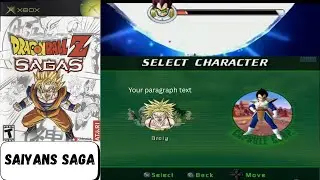 Dragon Ball Z Sagas / Saiyans Saga / GAMEPLAY Xbox cl&aacute;sico