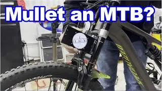 How I did a mullet conversion on my mountain bike.