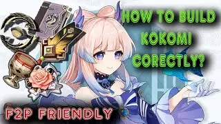 Full Kokomi Guide! Best Artefacts, Weapons, Constellations, Talents and ascension materials