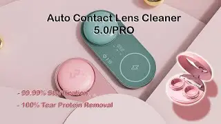 Auto Contact Lens Cleaner - Simple to Use