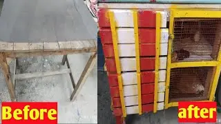 How to convert single table into two layer birds cage