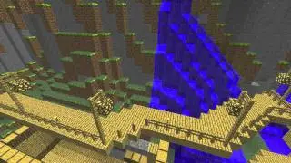 Minecraft Time Lapse - CraftBay Part 3 (Buildings)