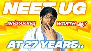 NEET ku எவ்வளவு Drop Years எடுக்கலாம்⁉️🤔| Is MBBS Worth it?| Dr Servesh