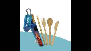 To-Go Ware Custom Bamboo Utensil Set - Mobile