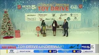 2022 Magical Christmas Toy Drive launch and drop-off locations