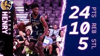 Aaron Henry, Tremont Waters Stuff Stat Sheet vs. Ignite