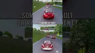 Someone at Fault or racing incident #4? (Read Description) #worldsimseries #simracingclips