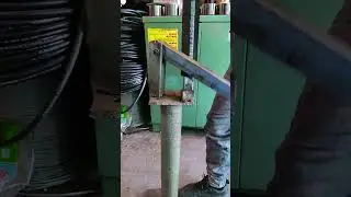 High pressure rubber pipe joint installation- Good tools and machinery make work easy