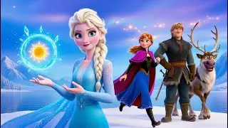 Frozen: The race against the freezing sun ❄️ Enchanted Kids Story #fizzyfuns