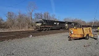 Norfolk Southern Crew 82 setting out after a crew change at Abrams Yard, March 11, 2025 #train