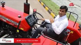 Massey Ferguson 9500 - Tractor Walk-through  (Gujarati)