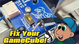 How to Assemble and Install A VGR GameCube Lid Switch