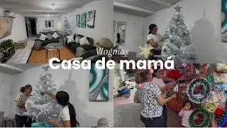 PUSE UN SEGUNDO PINO🎄DECORAMOS Y SEGUIMOS COMPRANDO COSITAS NAVIDEÑAS VLOGMAS 🎄🎅