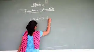 Tutorial-4, Operator Precedence and Associativity.