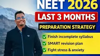 LAST THREE MONTHS NEET STRATEGY# NEET UG