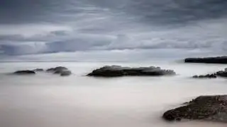 Quiet Piano & Ocean Waves | 1 Hour Ambient Music for Sleep, Study & Afterglow