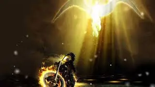 Gost rider image effect background no HD video Image effect background no HD 