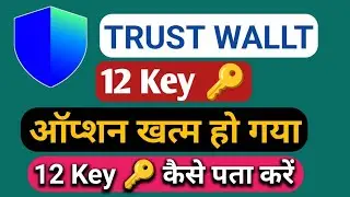 Trust Wallet New Update 2025 | 12 Key Missing Issue Solve | Trust Wallet Recovery Step by Step