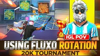 MASTERCLASS FLUXO ROTATION 🧠🔥 | 20K TOURNAMENT 🏆 | TOR THE IGL 🥶#igl 