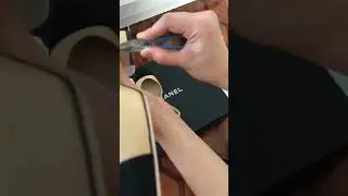 How to put sole protector on Chanel Slingbacks
