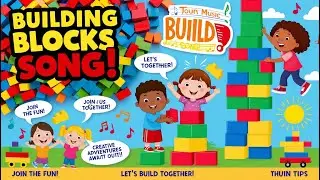 Building Blocks Song for Kids | Fun Learning Together with Colors & Creativity | Nursery Rhymes