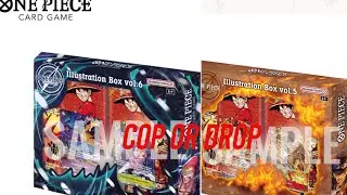 Cop Or Drop Recap  One Piece Tcg Illustration Box Vol. 5 and 6 