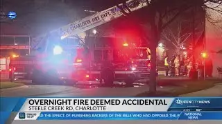 Fire at Steele Creek commercial building deemed accidental