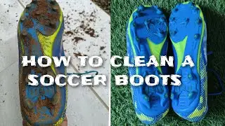 HOW TO CLEAN A SOCCER BOOTS ANZA COMPRESSION VLOG NO:#8