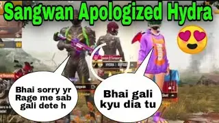 Sangwan aplologize to Hydra players&hearts;️ | Soul vs Hydra controversy | Sangwan said Sorry to Hydra🔥&hearts;️