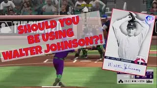 IS WALTER JOHNSON THE BEST PITCHER IN THE GAME?!?! - MLB THE SHOW 20 DIAMOND DYNASTY