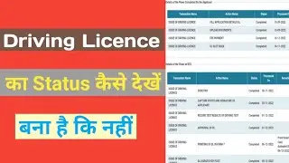 How to Check Your Driving Status in 2023! How to Check Driving Licence Status 2023