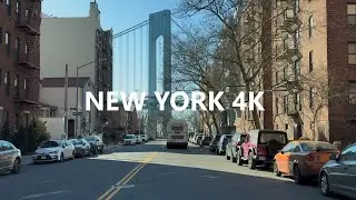 4K New York - Snowy Day - Driving tour of Brooklyn (  Street #35 ) - Dec 22, 2025