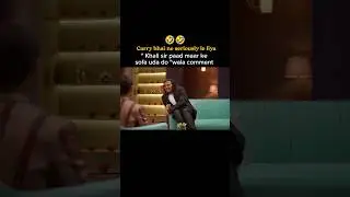 Carry minati ne seriously le liya 🌚🤣 #carryminati #shorts