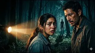 Quienes entran al bosque maldito descubren que una sombra demoníaca los observa | Historia de terror