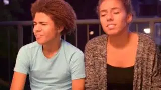 Wrecking ball - Miley Cyrus  Cover by Ramona and Lucas van Roekel